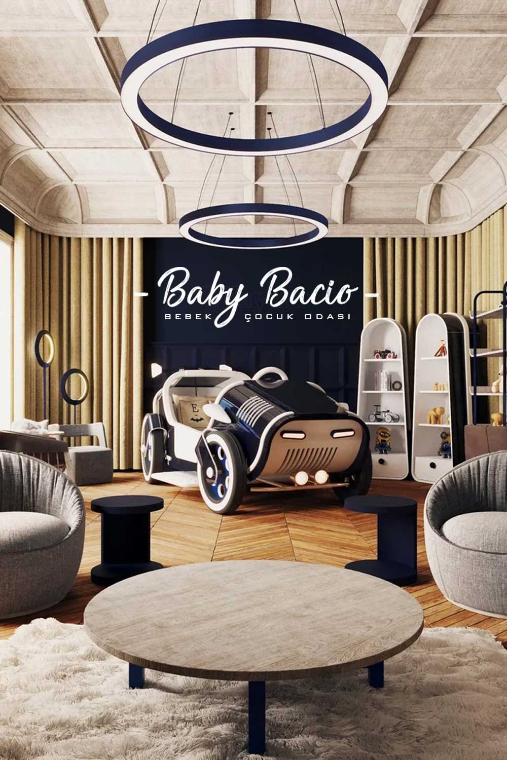 baby-bacio2 Çocuk araba yatak tasarımı